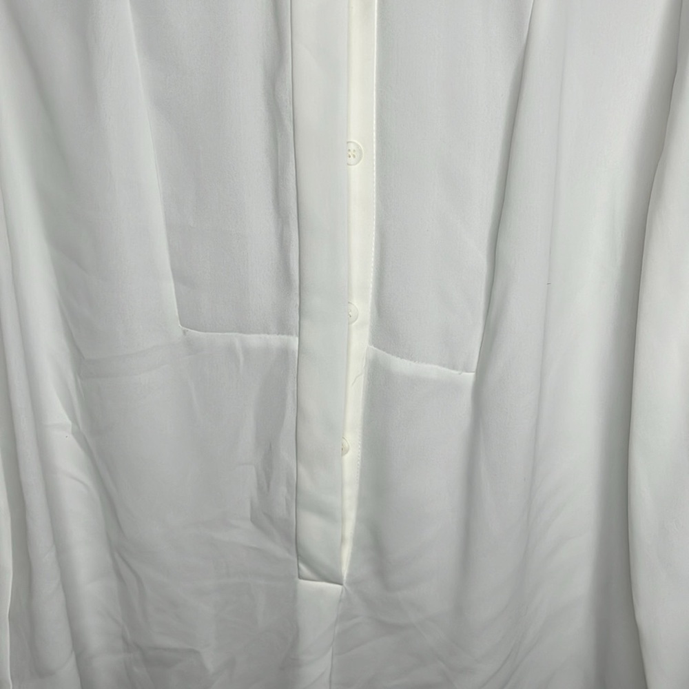 Men’s Medium white button down Eva Longoria shirt - Picture 3 of 4